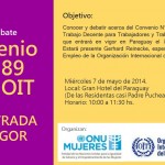 Panel Debate sobr el Convenio 189 de la OIT