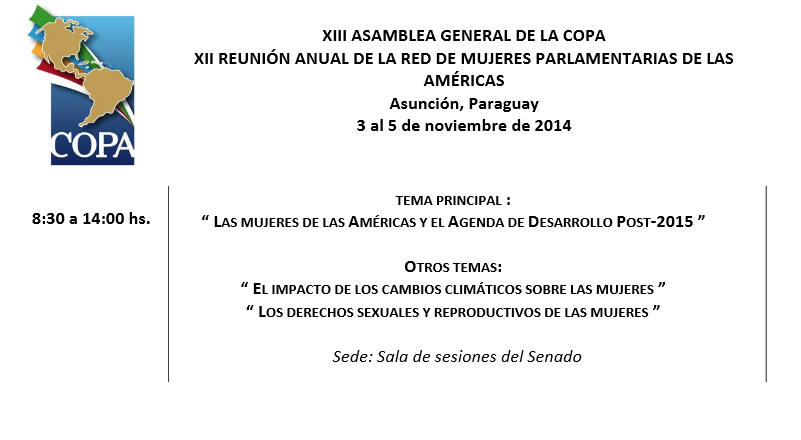 XII Reunión Anual de la Red de Mujeres Parlamentarias de las Américas