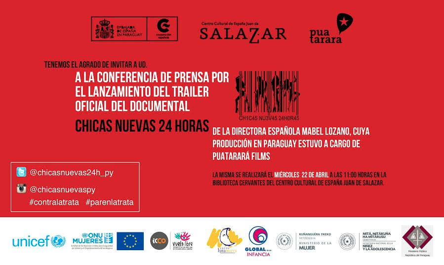 Presentación trailer documental "Chicas nuevas 24 horas"