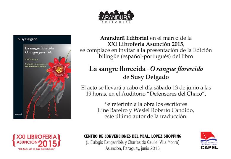 Presentación del libro "La sangre florecida"