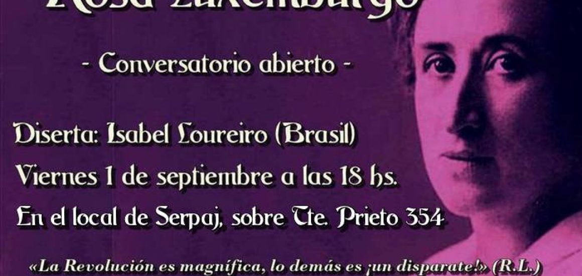 Conversatorio sobre Rosa Luxemburgo