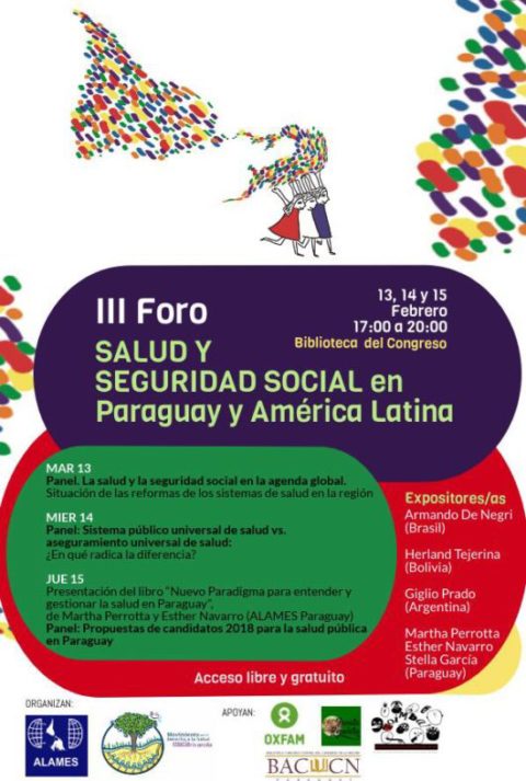 III Foro de Salud y Seguridad Social en Paraguay